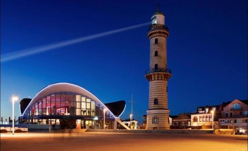 Hotel Birnbom Warnemünde Rostock Exterior foto